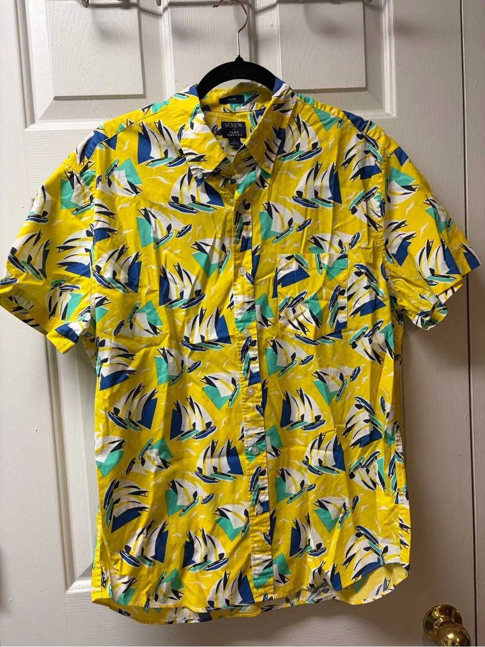 J. Crew bold yellow